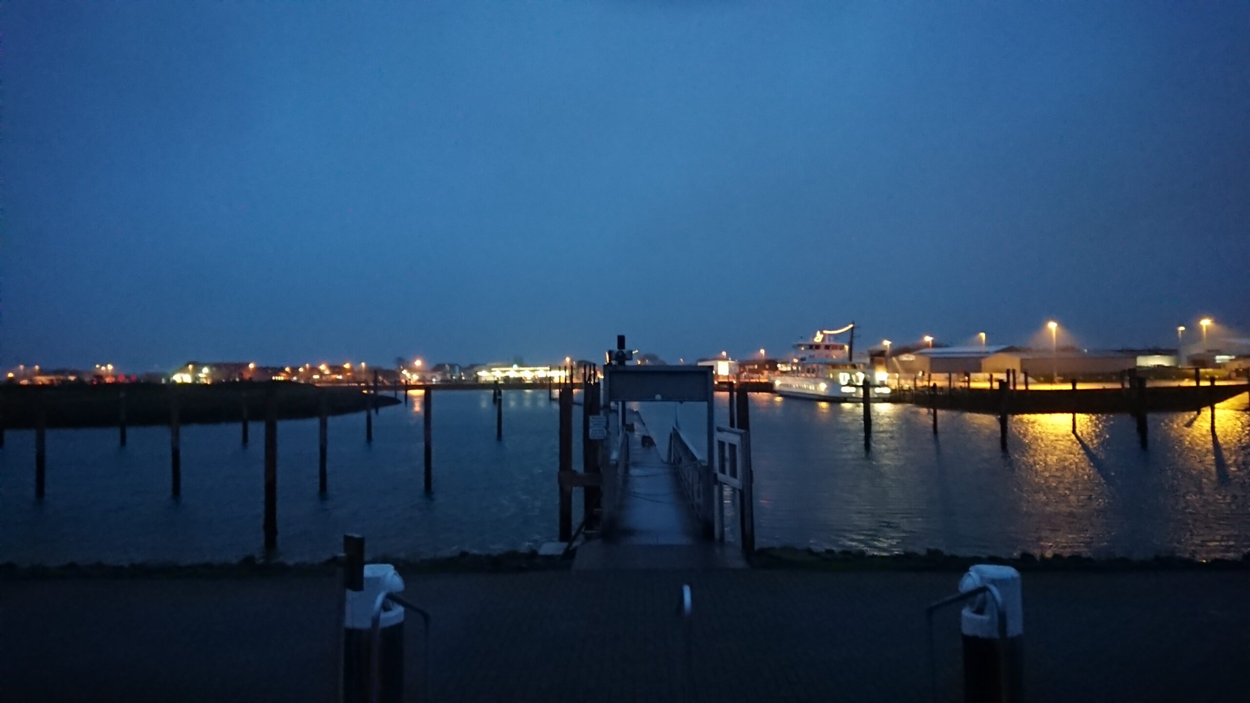 Hafen am Morgen