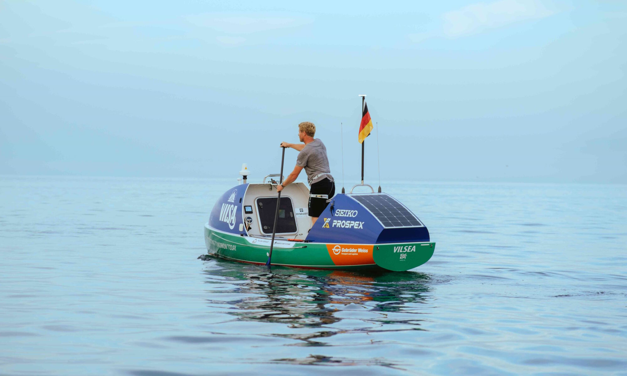 Atlantik-Sup Training vor Kiel Foto: Phil Schreyer